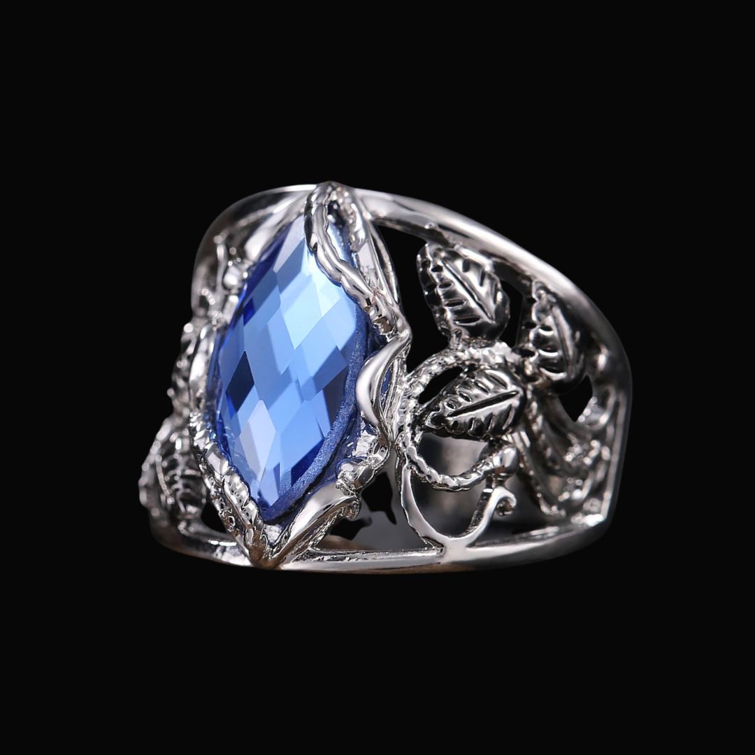 Sapphire Vine Ring
