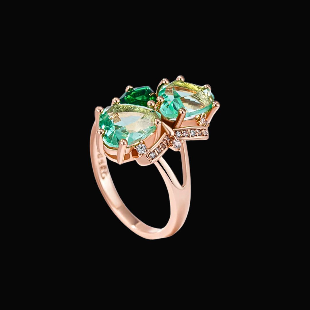 Freya's Verdant Grace Ring
