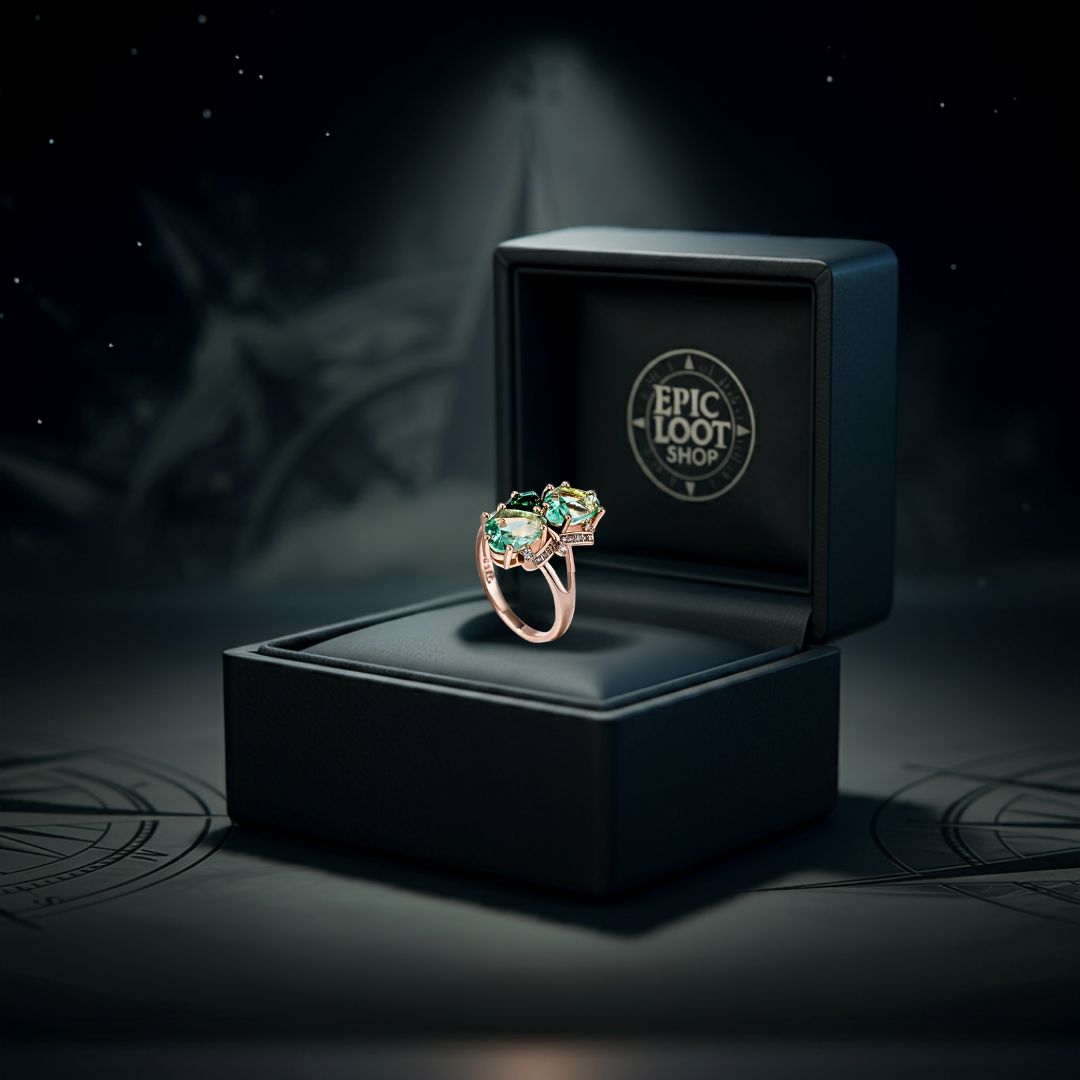 Freya's Verdant Grace Ring