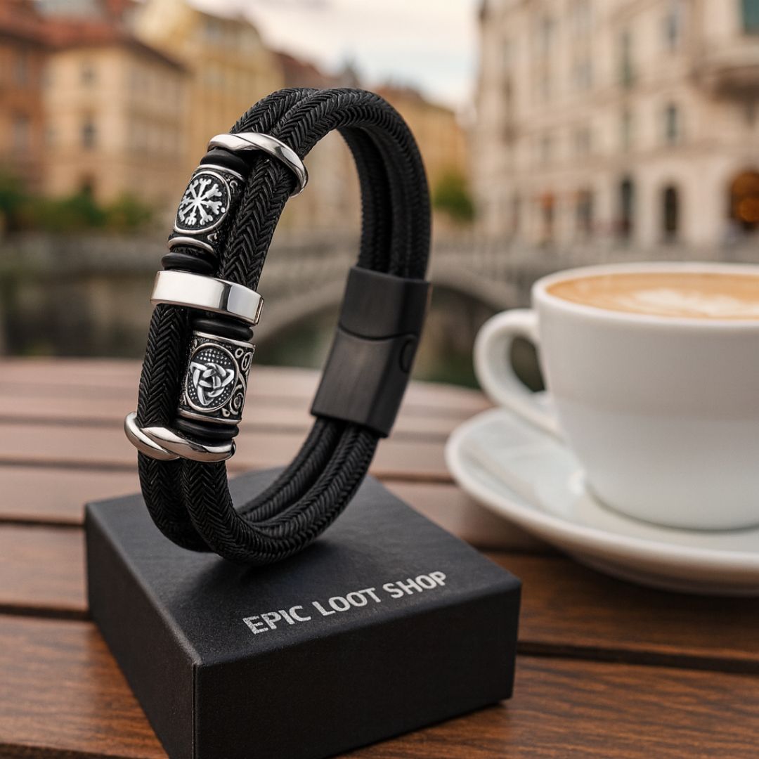 To My Husband | Runes of Strength Bracelet
