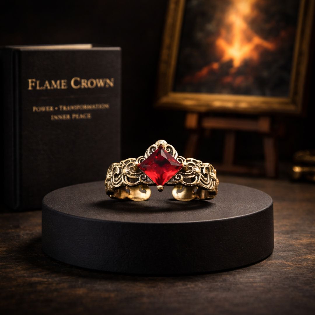 Flame Crown Ring
