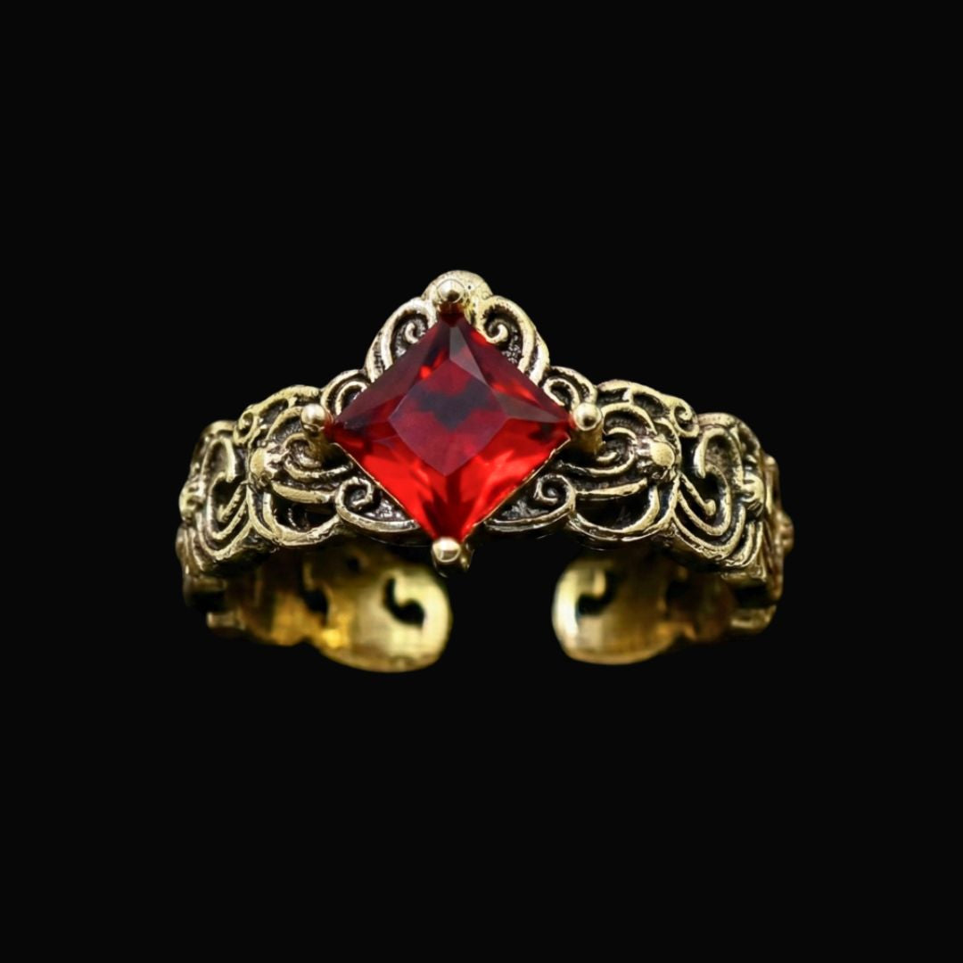 Flame Crown Ring