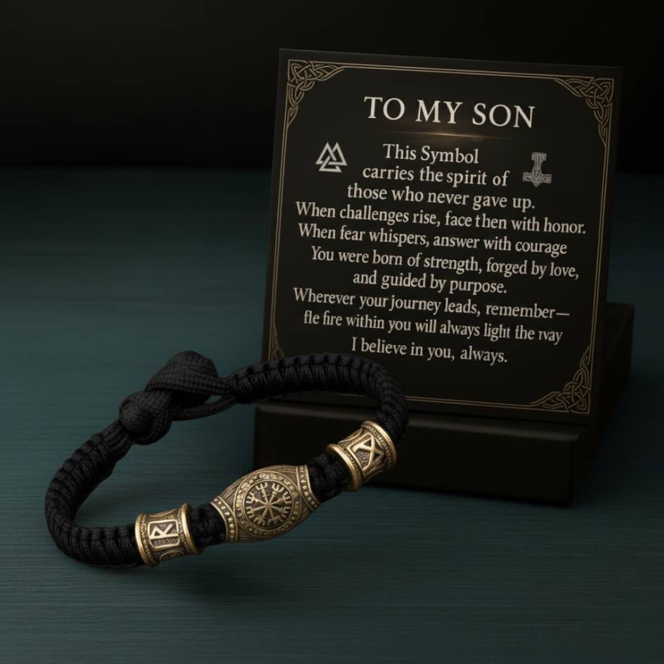 To My Son | Runic Guard Bracelet