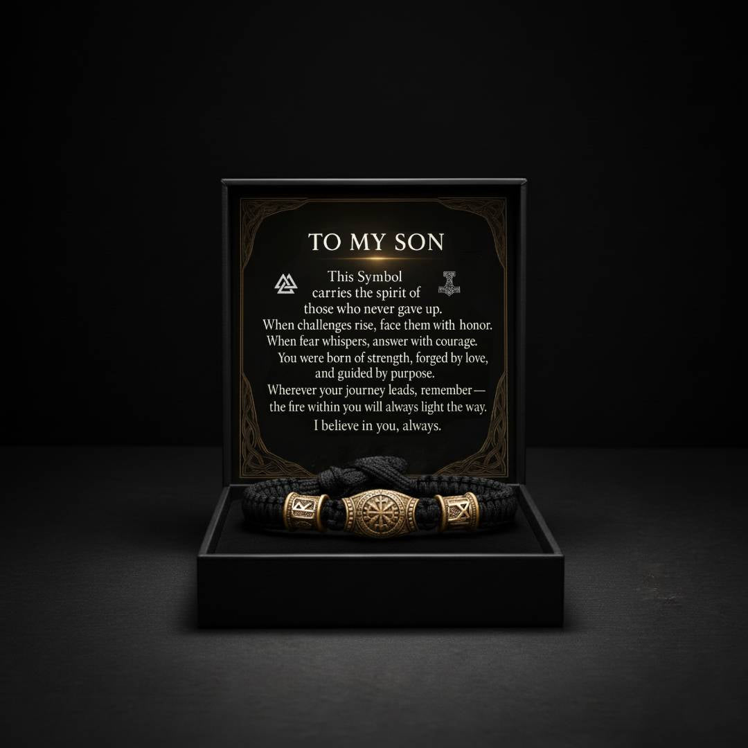 To My Son | Runic Guard Bracelet