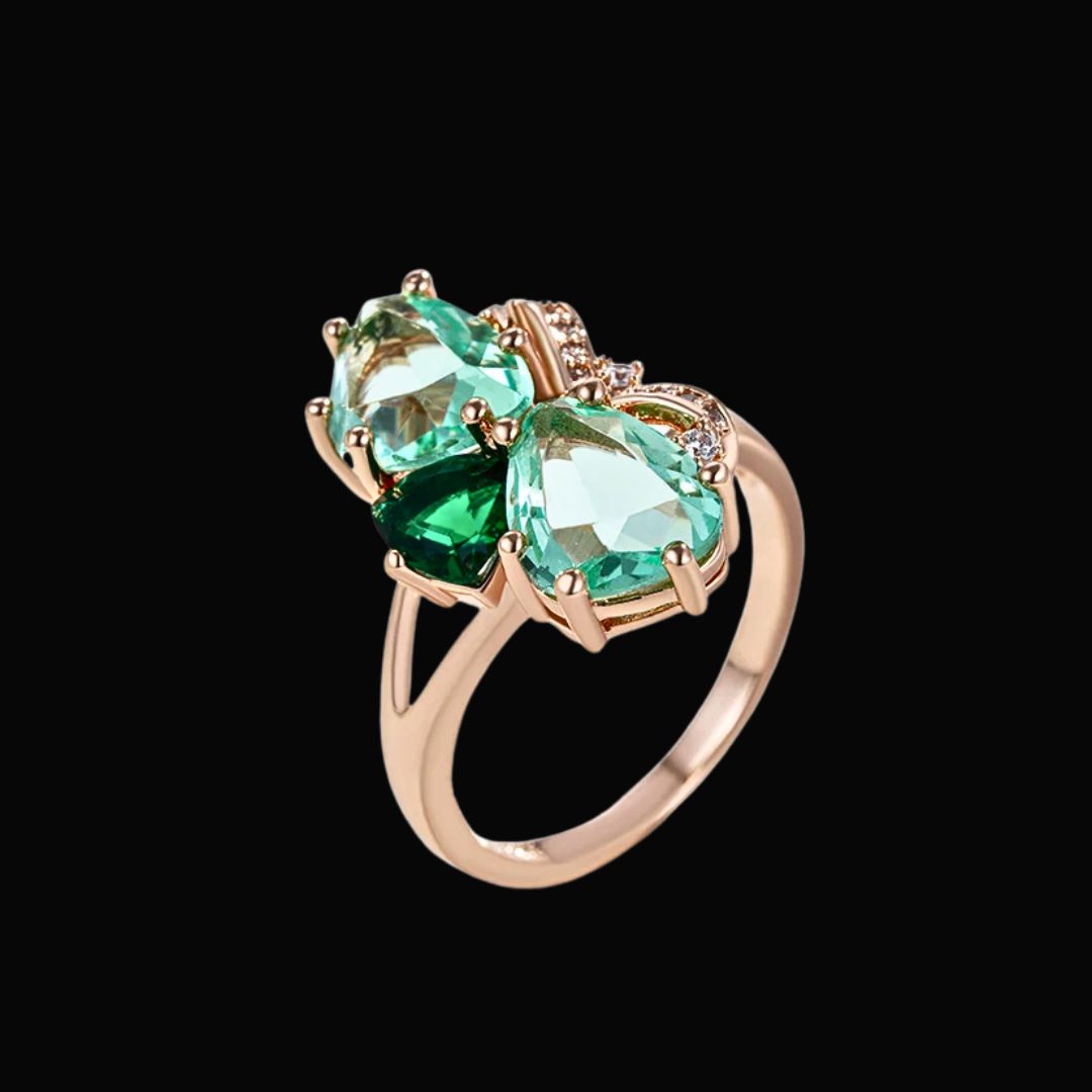 Freya's Verdant Grace Ring