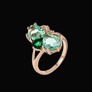 Freya's Verdant Grace Ring