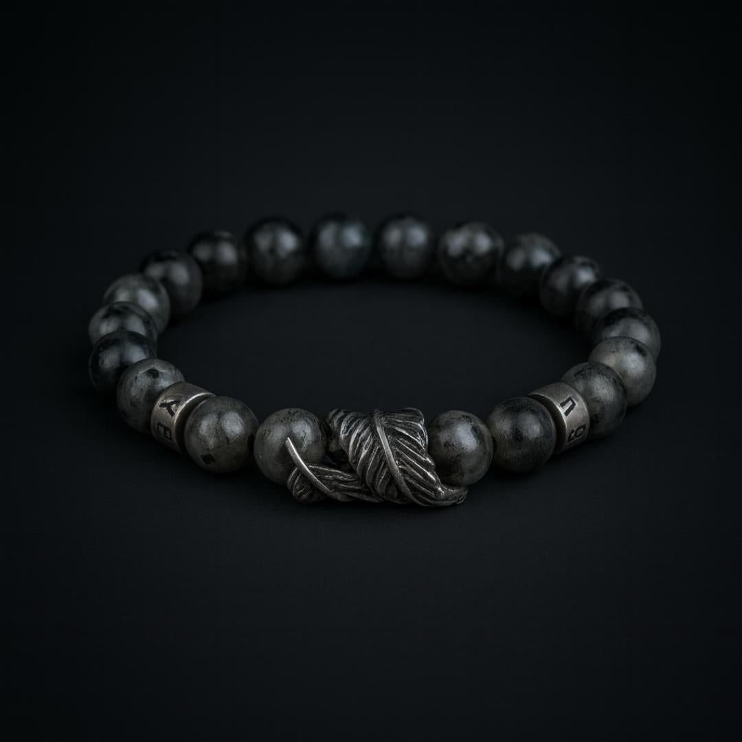 Feather of Huginn Bracelet
