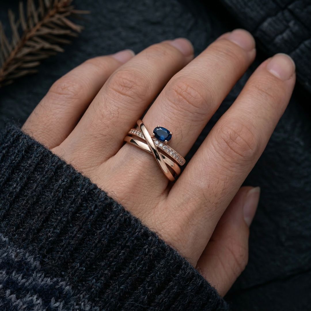 Blue Axis Ring