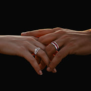 Crimson Bond Couples Ring