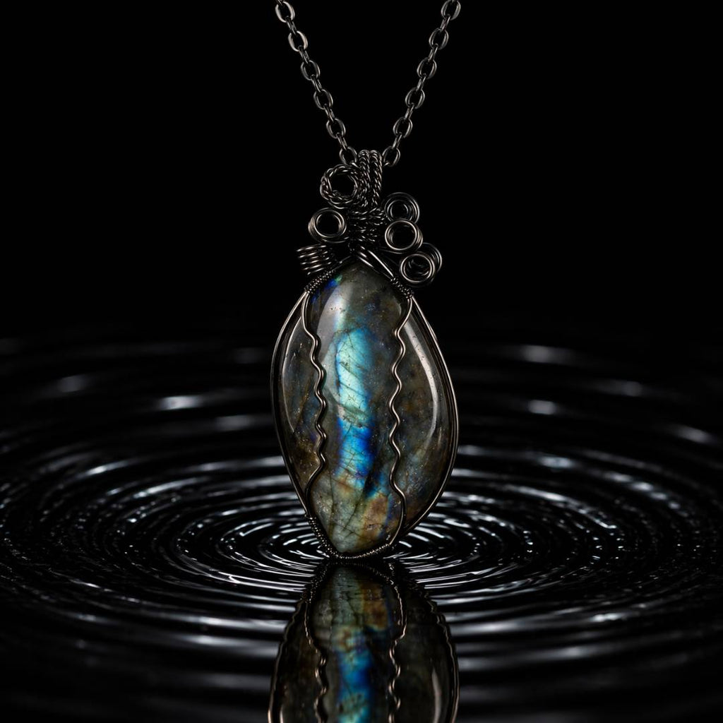 Ancient Blessing Labradorite Necklace