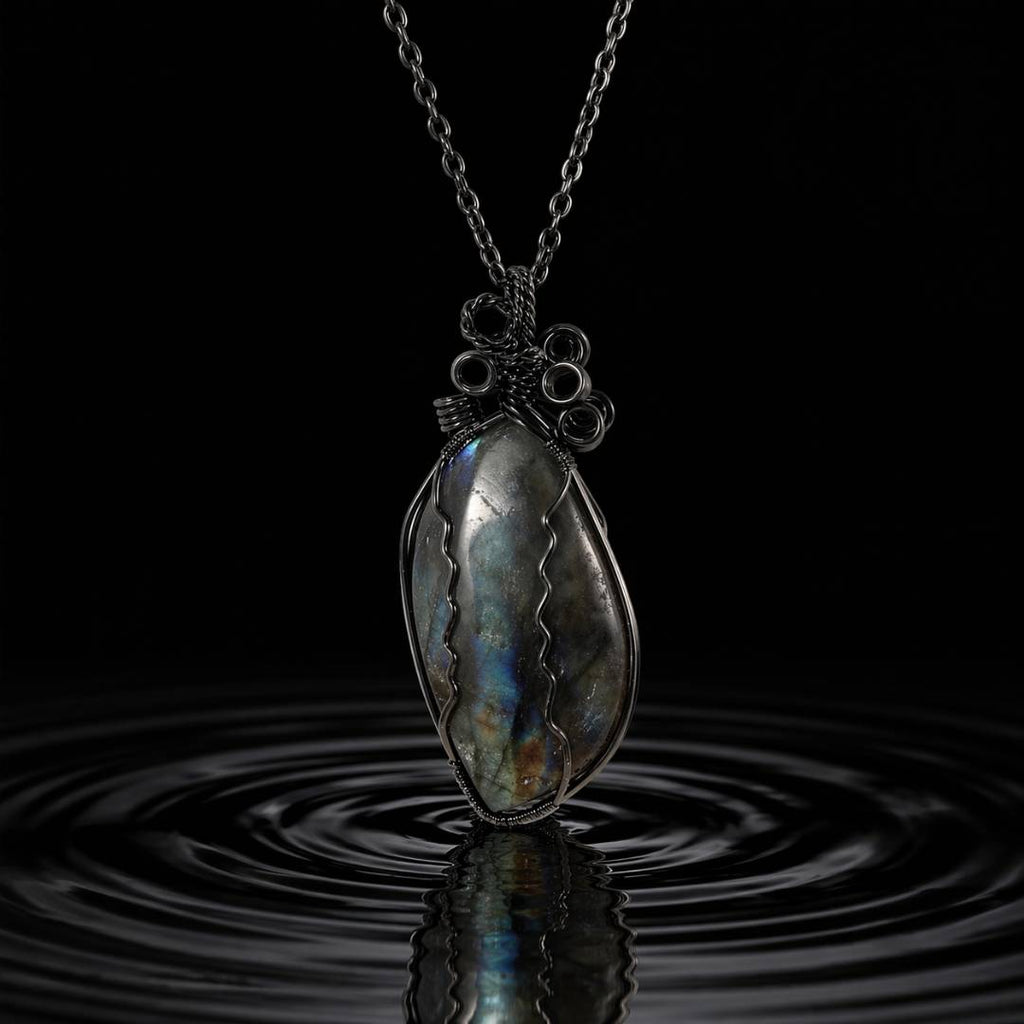 Ancient Blessing Labradorite Necklace