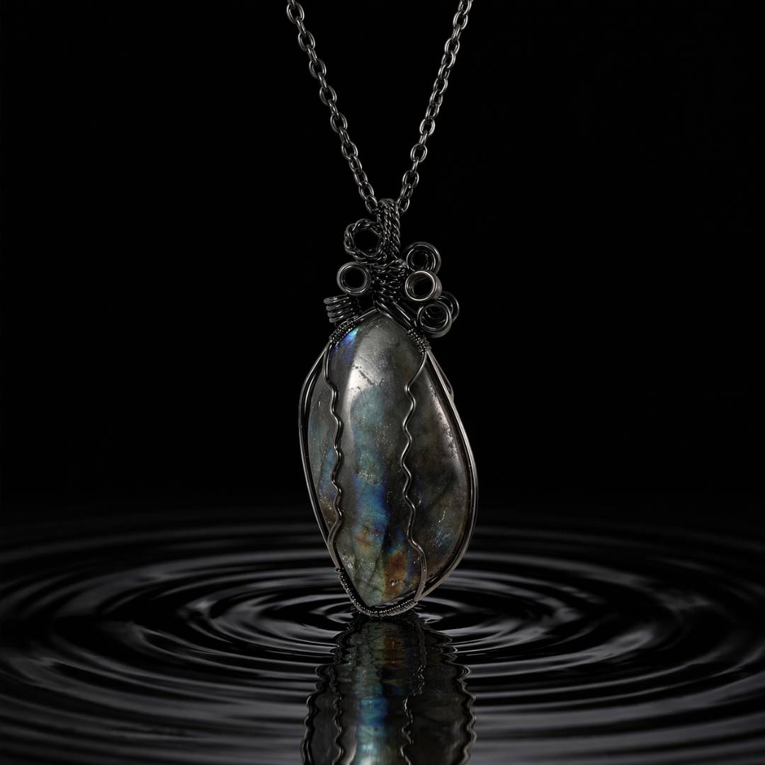 Ancient Blessing Labradorite Necklace