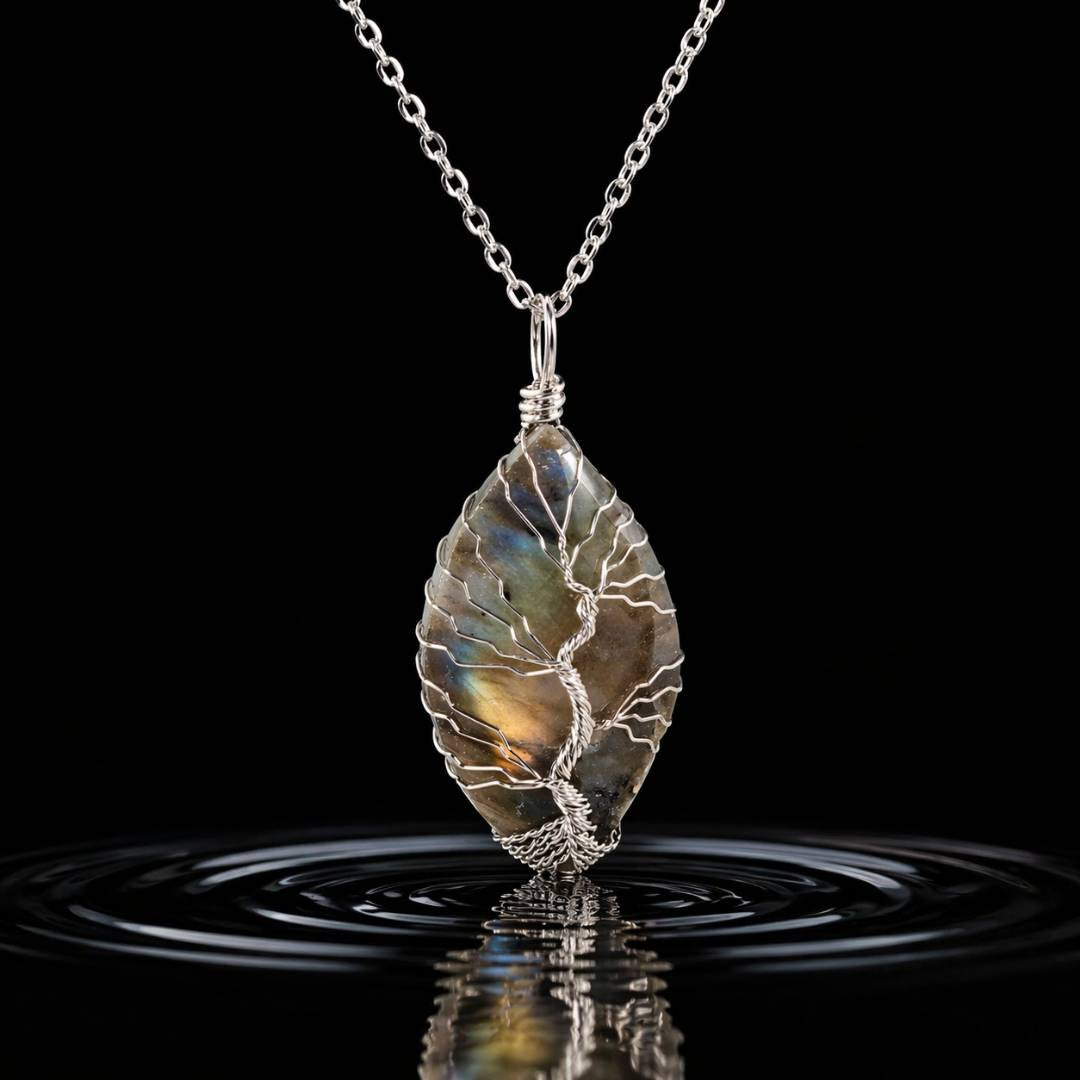 Ancient Blessing Labradorite Necklace