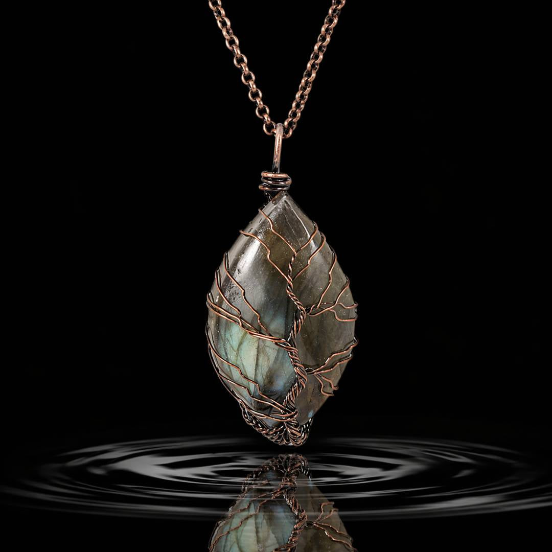 Ancient Blessing Labradorite Necklace