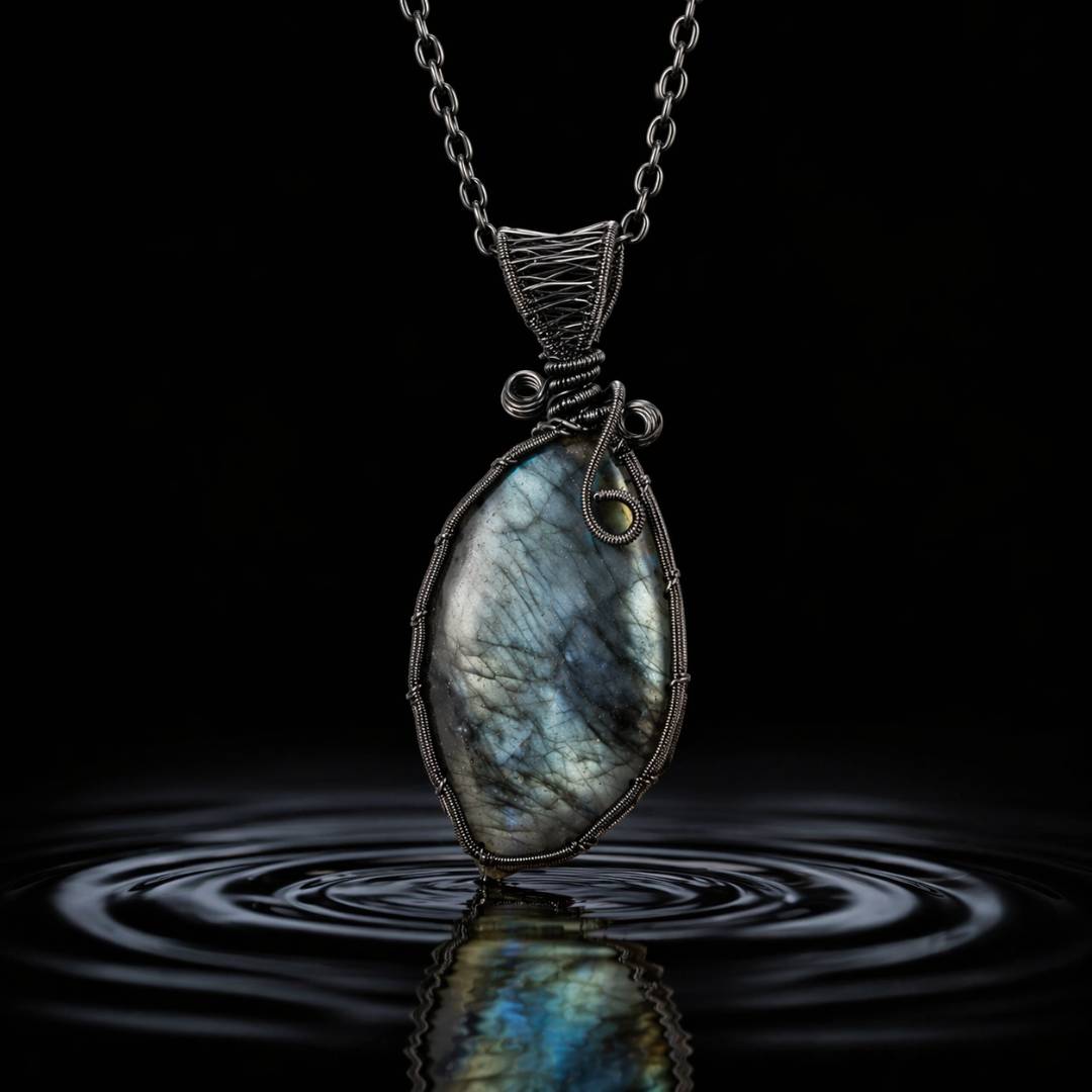 Ancient Blessing Labradorite Necklace
