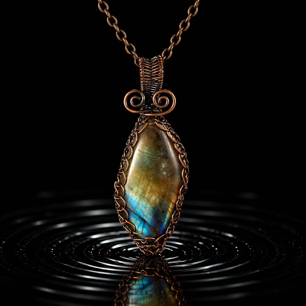 Ancient Blessing Labradorite Necklace