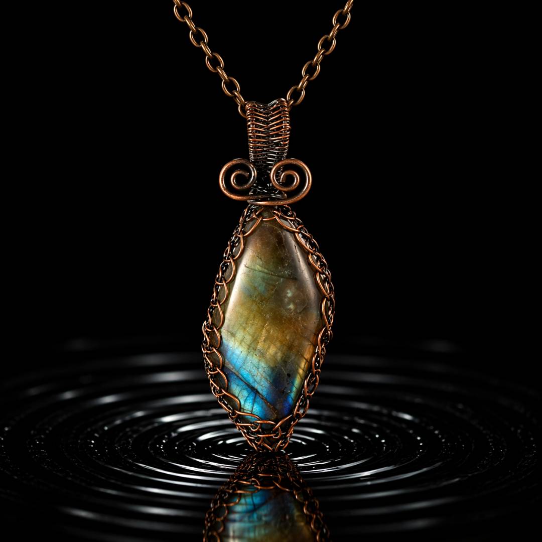 Ancient Blessing Labradorite Necklace