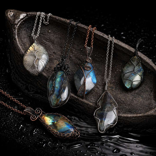 Ancient Blessing Labradorite Necklace