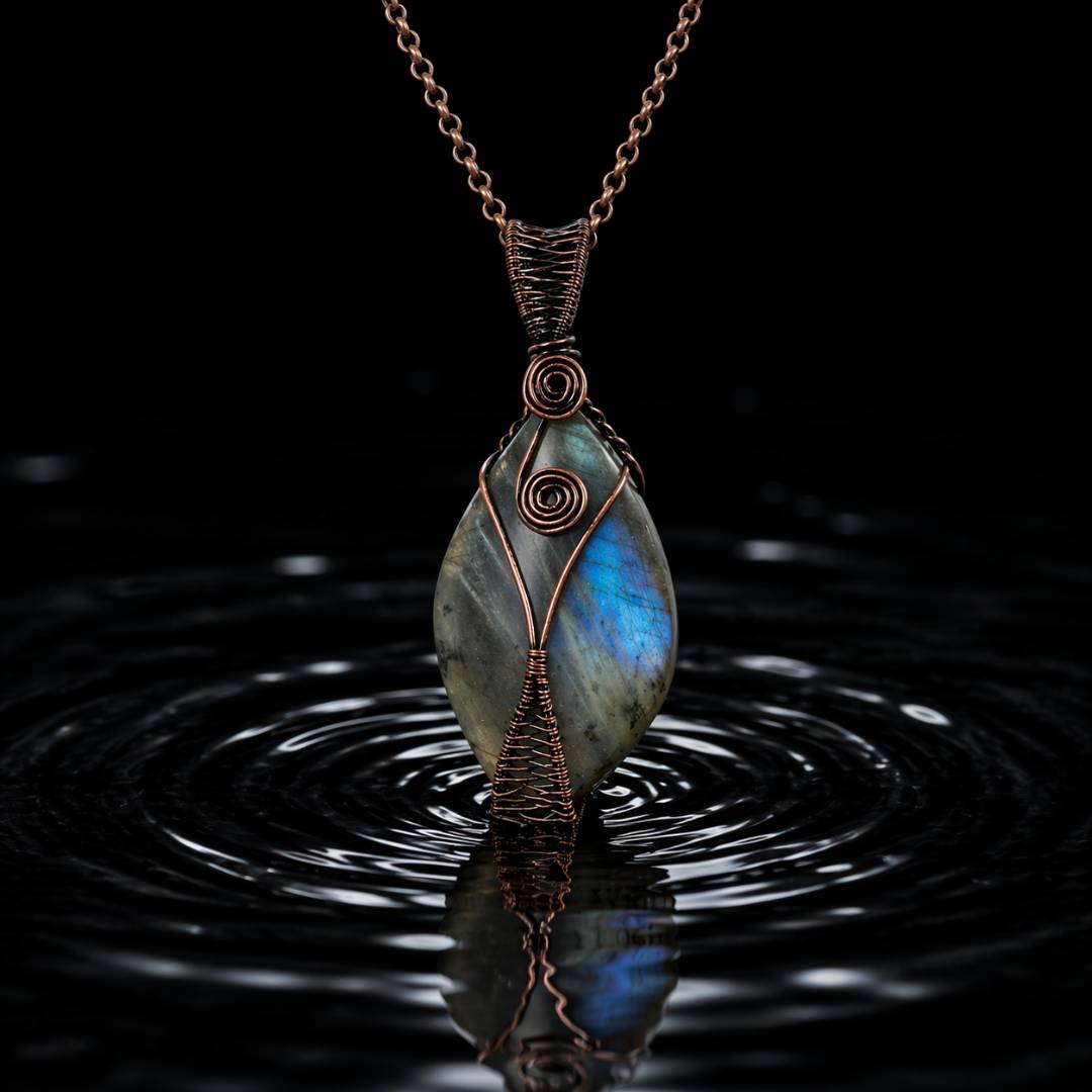 Ancient Blessing Labradorite Necklace