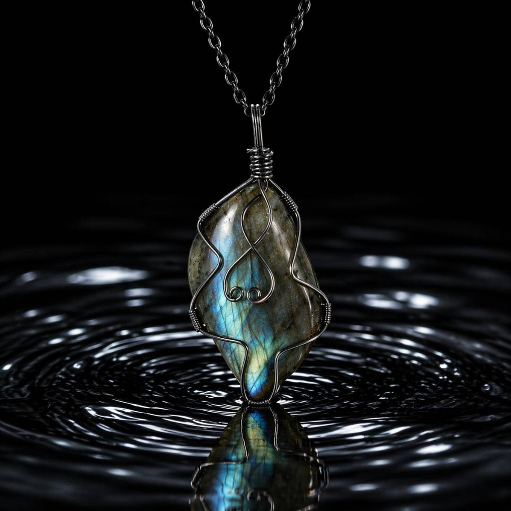 Ancient Blessing Labradorite Necklace