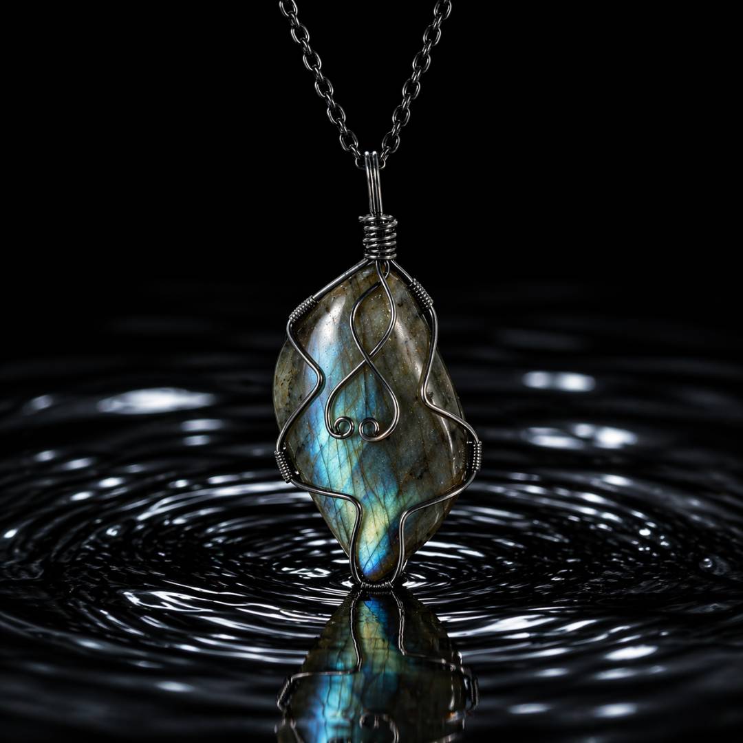 Ancient Blessing Labradorite Necklace