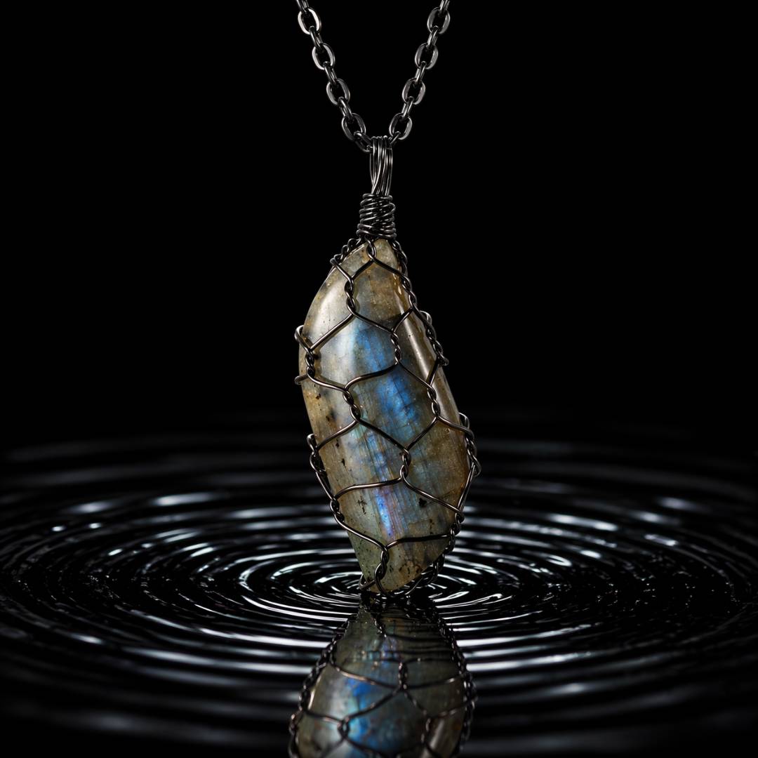 Ancient Blessing Labradorite Necklace