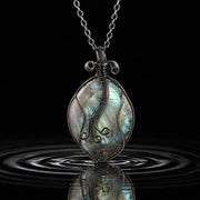 Ancient Blessing Labradorite Necklace