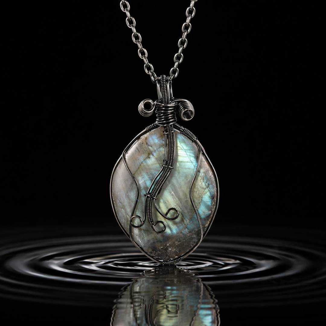 Ancient Blessing Labradorite Necklace