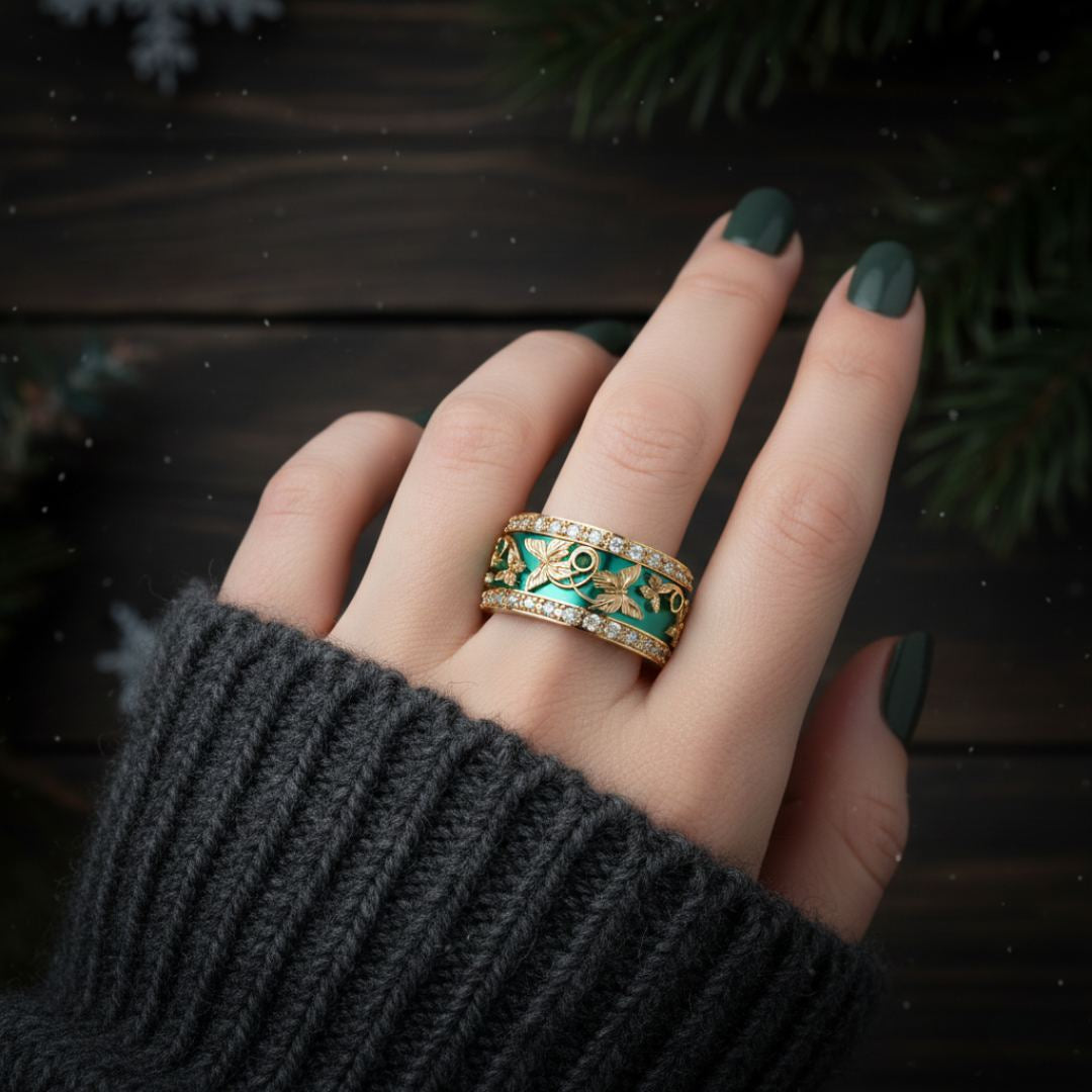 Emerald Flight Ring
