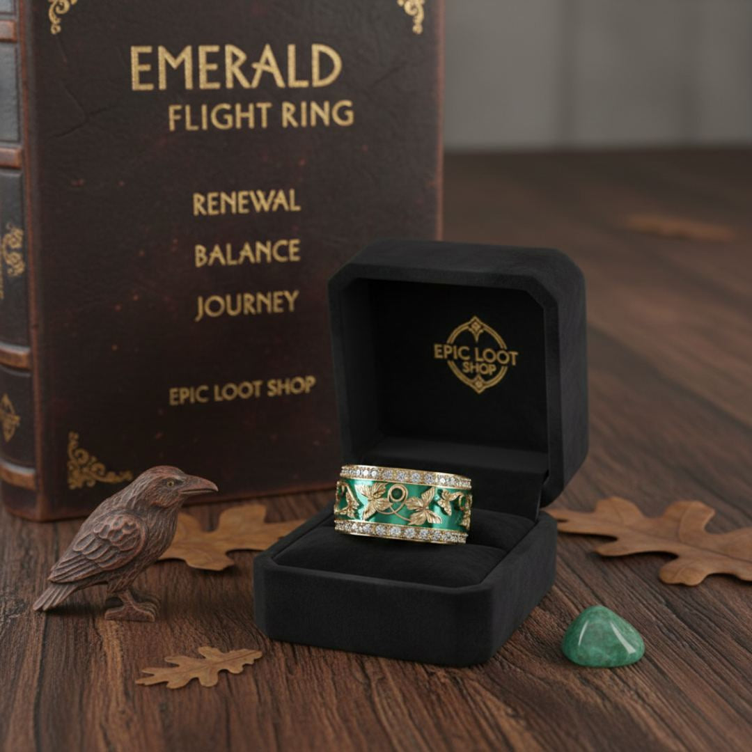 Emerald Flight Ring
