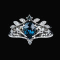 Frosted Crown Ring