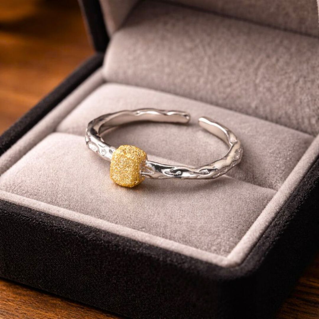 Golden Straw Ring