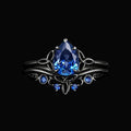 Nóttveil Blue Ember Ring