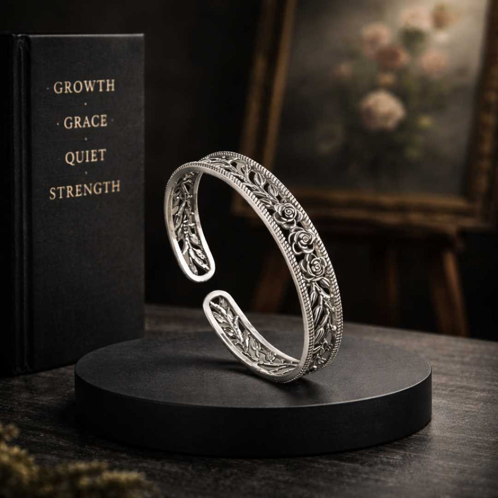 Silver Bloom Bracelet