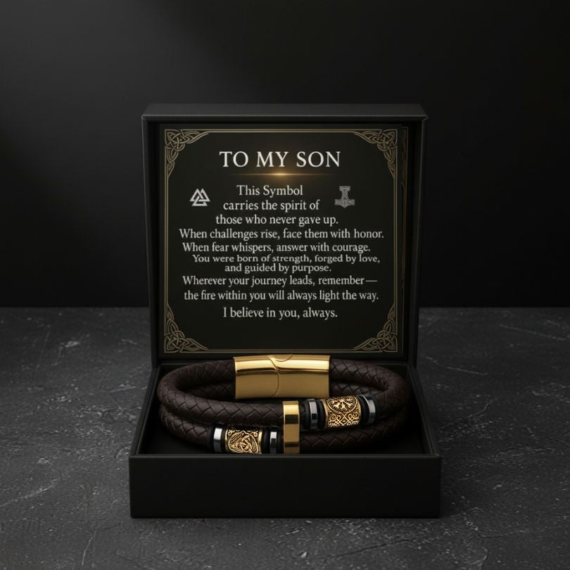 To My Son | Runekeeper Bracelet