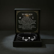 To My Son | Runes of Strength Bracelet
