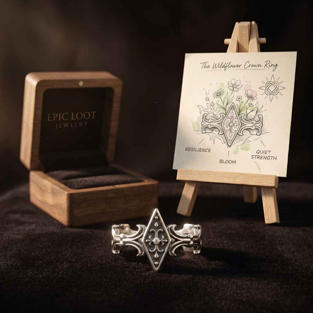 Wildflower Crown Ring